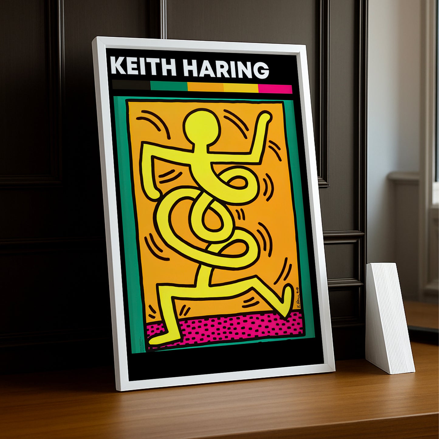 Marco de fotos de Keith Haring