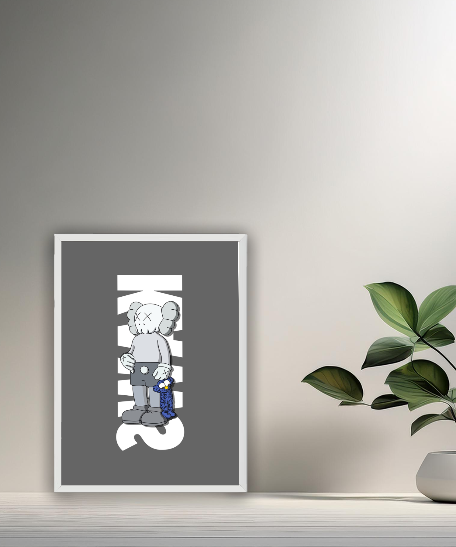 Poster Kaws peluche