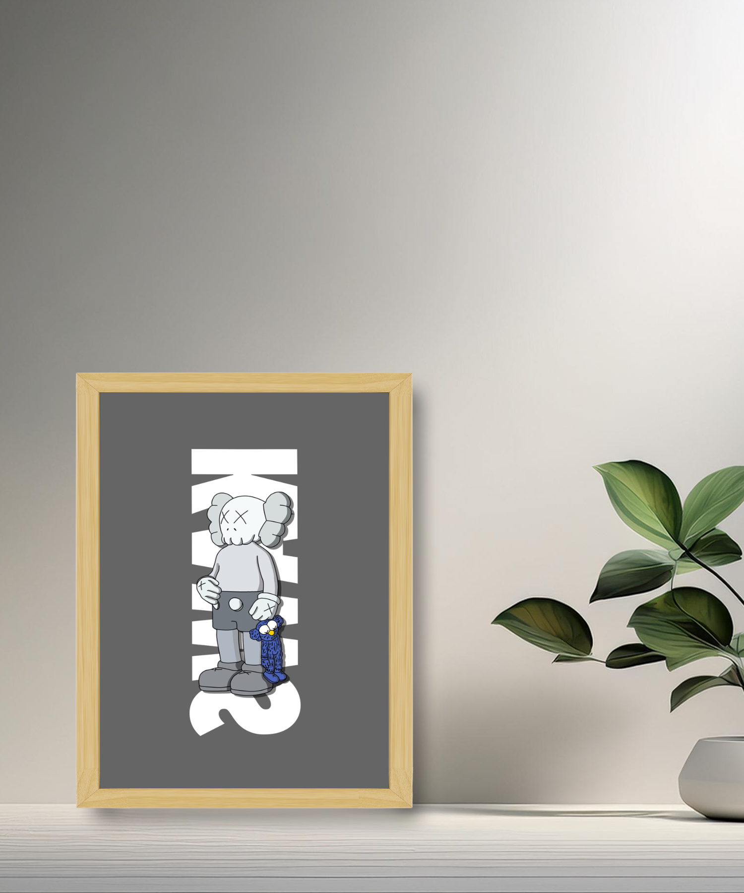 Poster Kaws peluche
