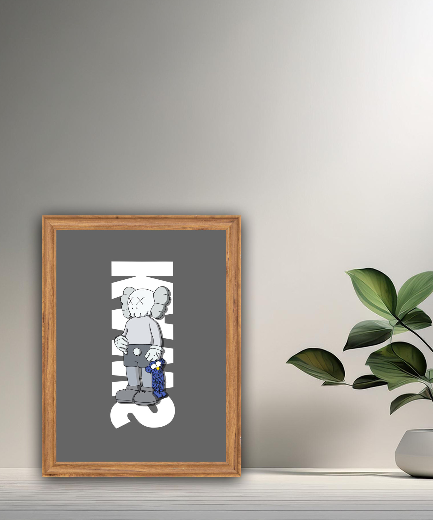 Poster Kaws peluche