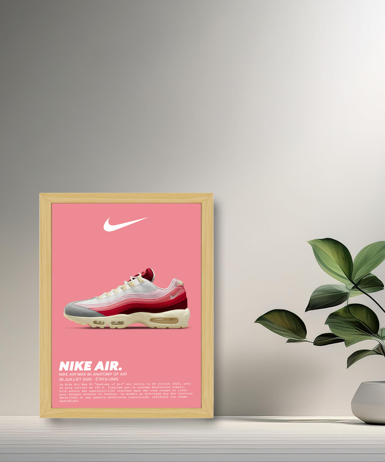 Nike Air Max 95 Anatomy of Air Fotorahmen