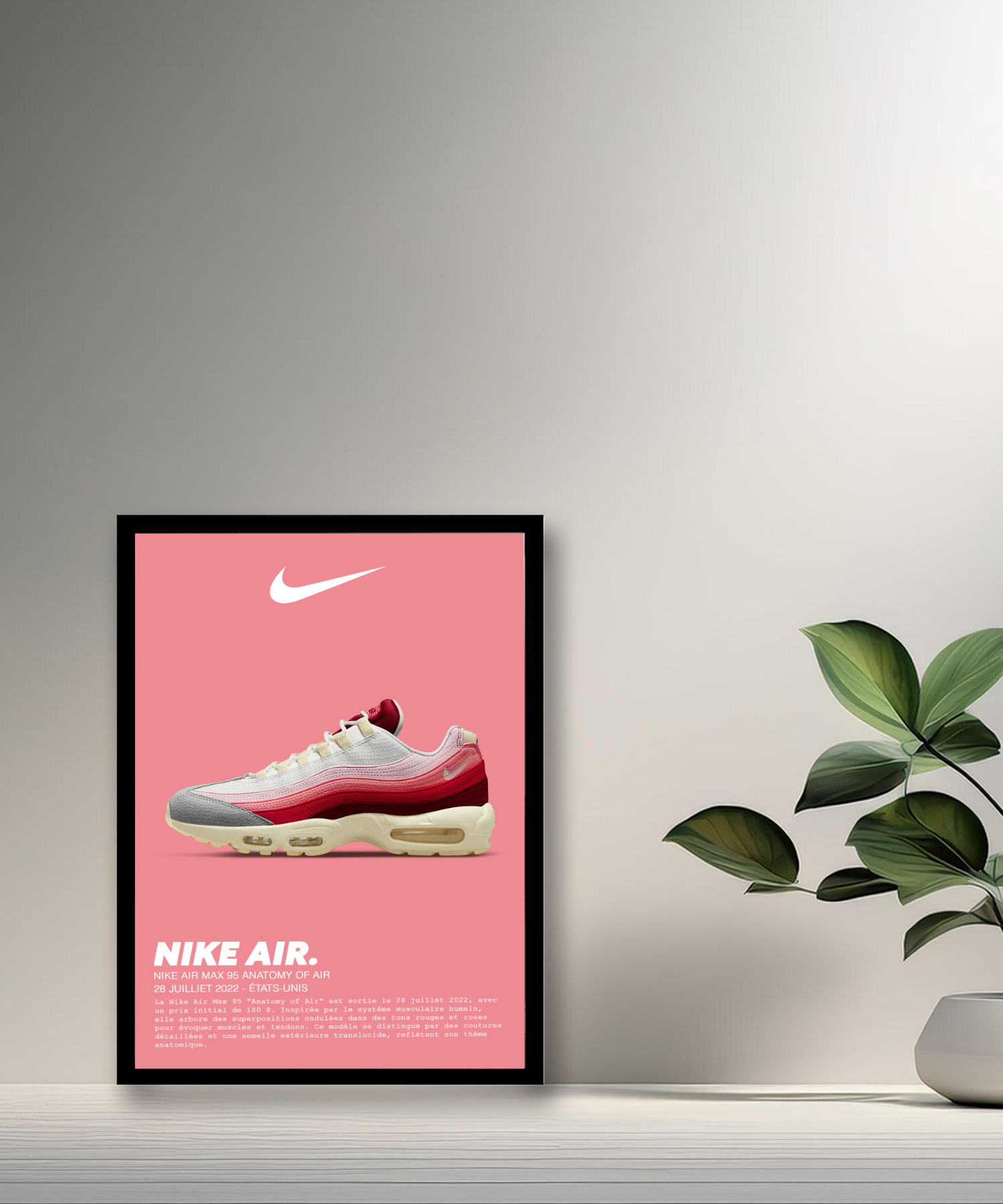 Nike Air Max 95 Anatomy of Air Fotorahmen