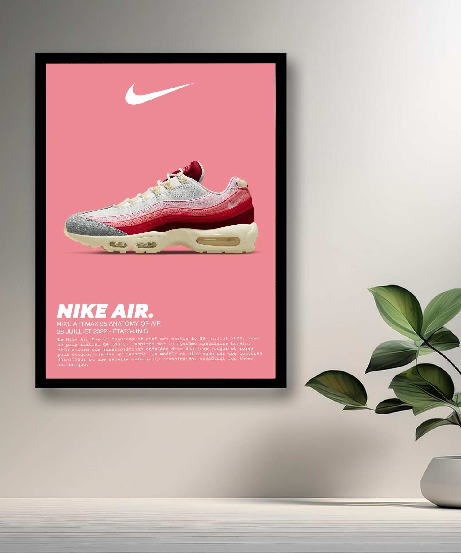 Nike Air Max 95 Anatomy of Air Fotorahmen