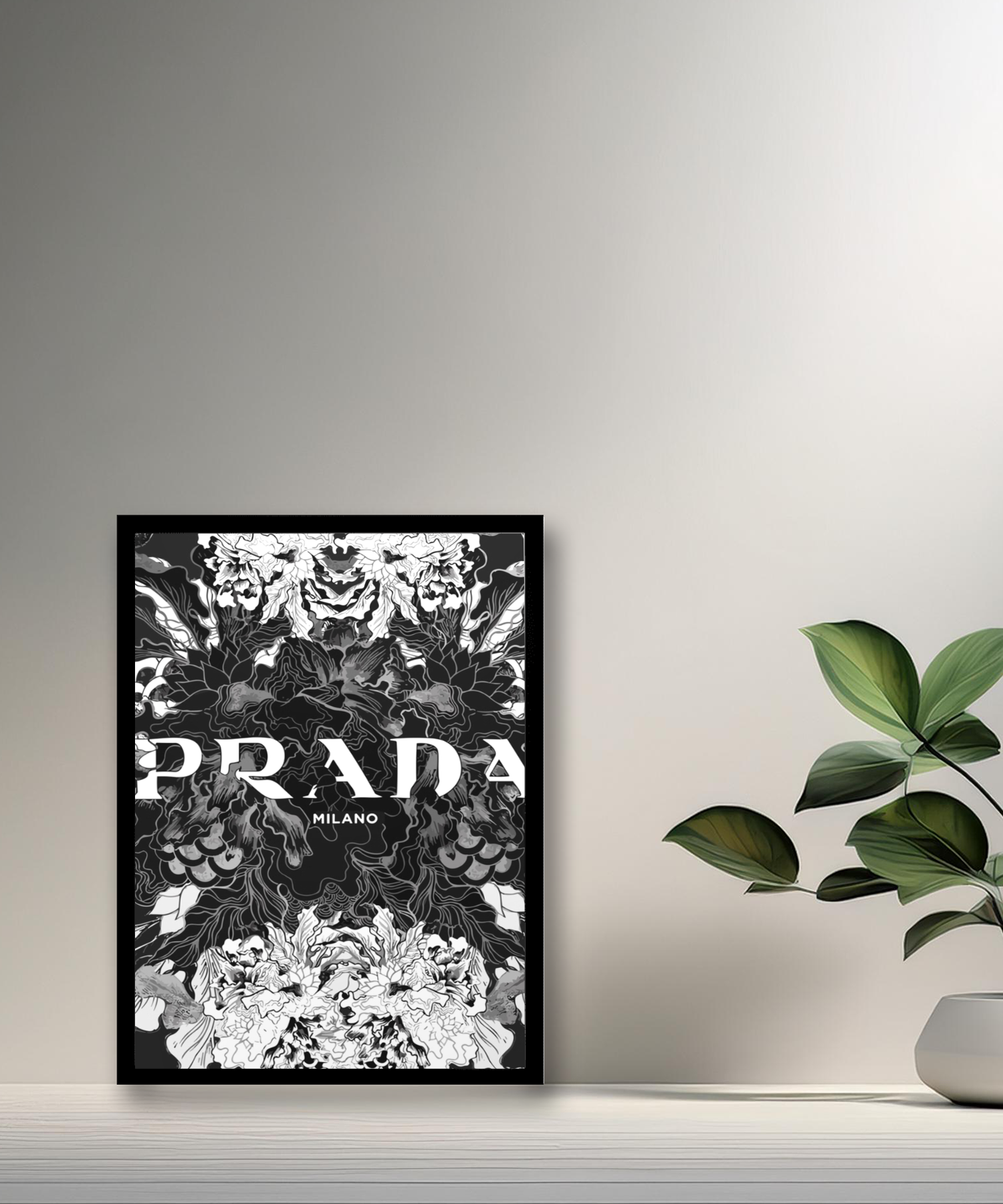 Cadre photo Prada Milano