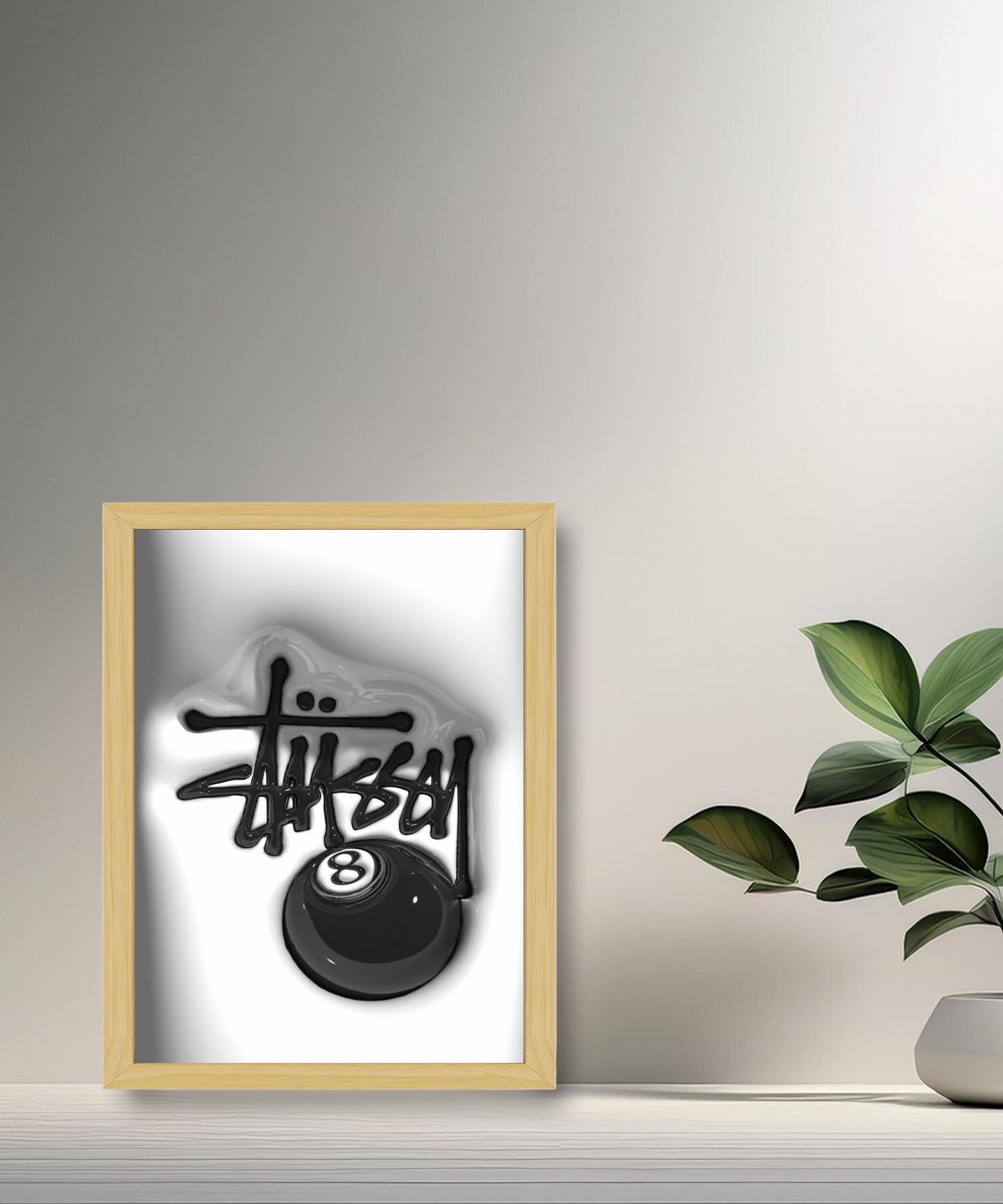 Stüssy 8-Logo-Fotorahmen