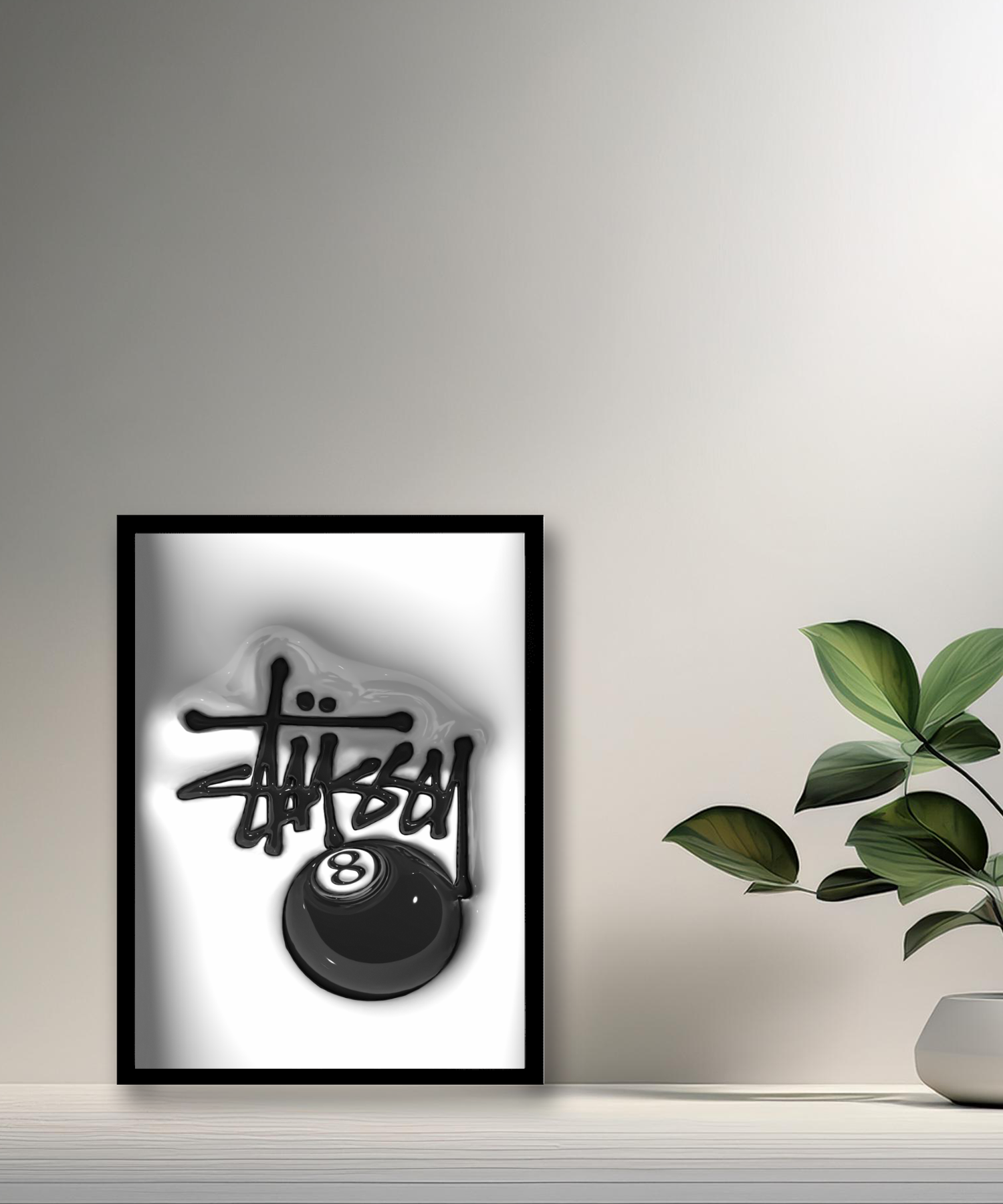 Stüssy 8-Logo-Fotorahmen