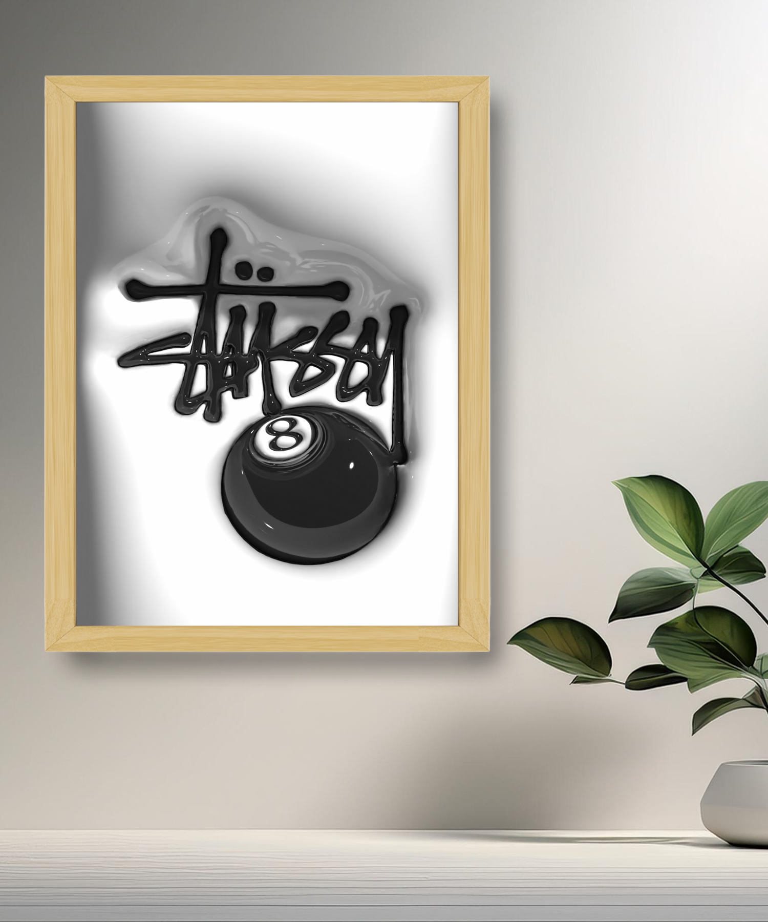Stüssy 8-Logo-Fotorahmen