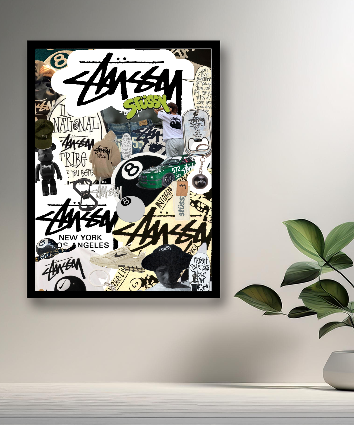 Cadre photo Stüssy Tag