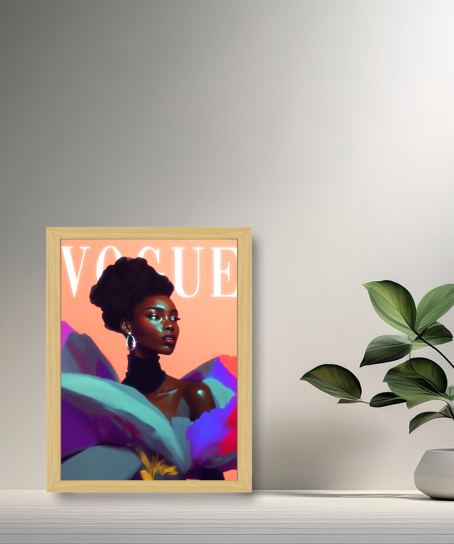 Cadre photo Vogue Art