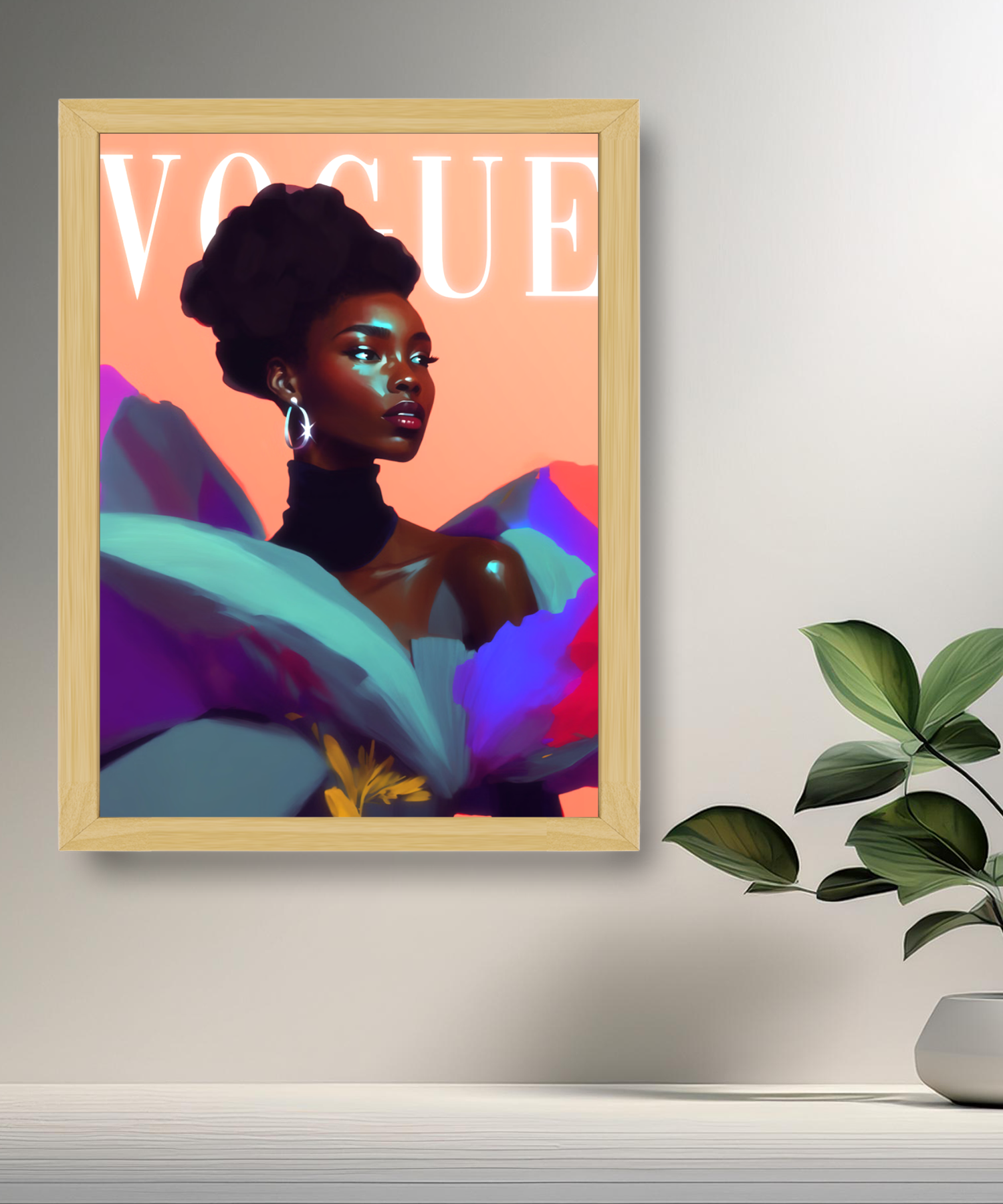 Cadre photo Vogue Art