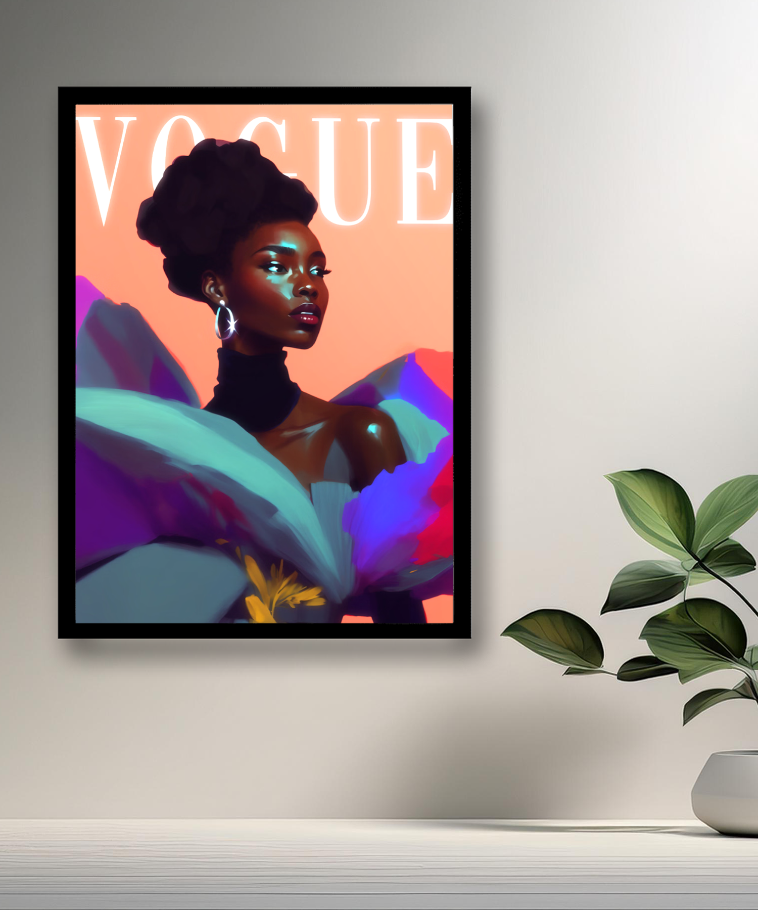 Cadre photo Vogue Art