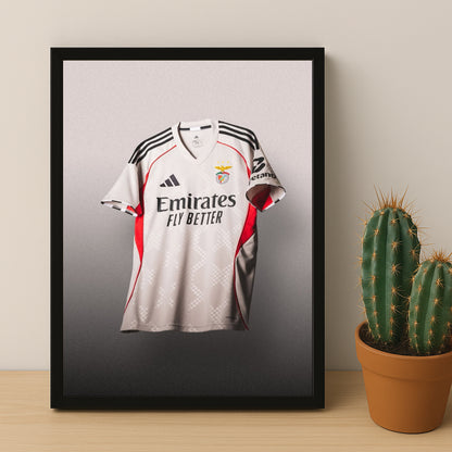 Poster Maillot Football - Benfica 2025-2026