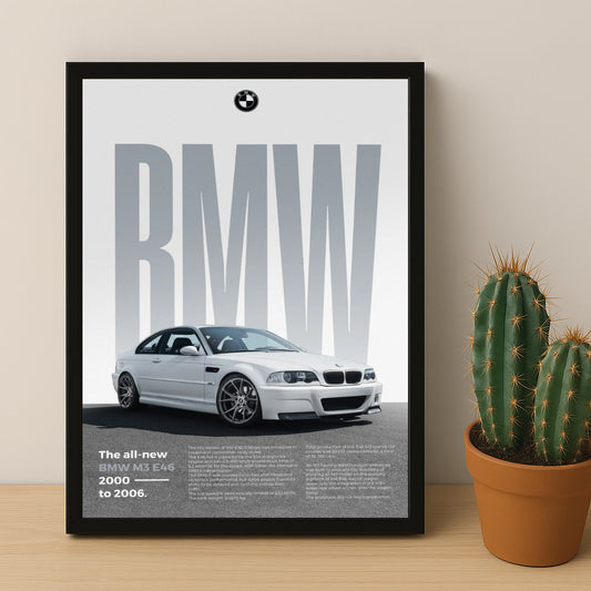 Poster Voitures - BMW M3 E46