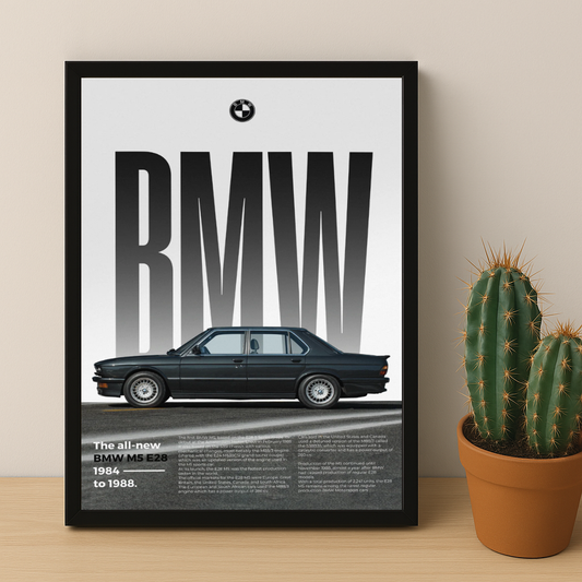 Poster Voitures - BMW M5 E28