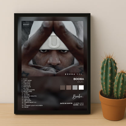 Cadre photo Album Musicaux - D.U.C de Booba