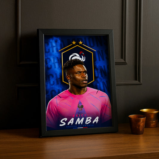 Cadre Photo Brice Samba – Équipe de France TonCadre
