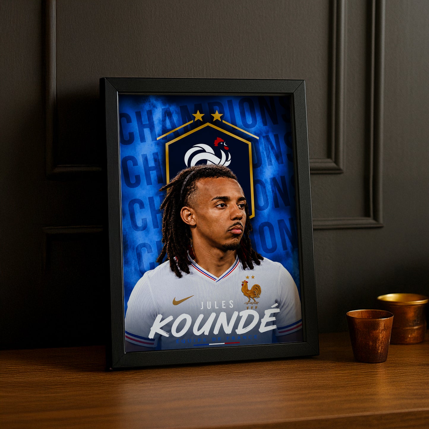 Cadre Photo Jules Koundé – Équipe de France TonCadre