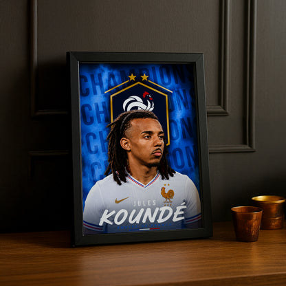 Cadre Photo Jules Koundé – Équipe de France TonCadre