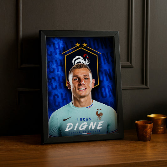Cadre Photo Lucas Digne – Équipe de France TonCadre