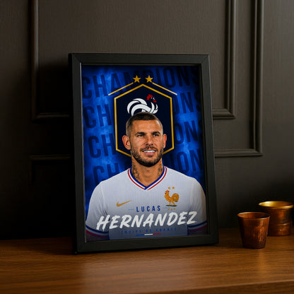 Cadre Photo Lucas Hernandez – Équipe de France TonCadre