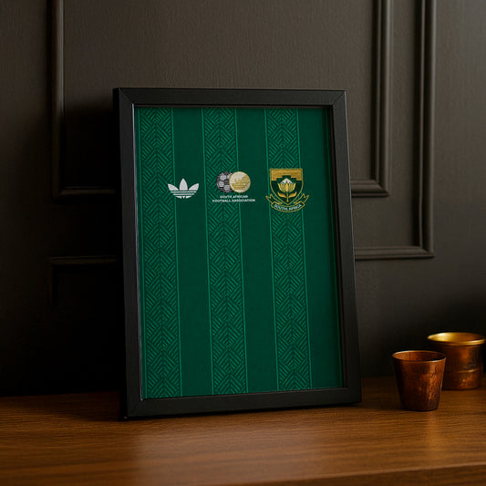 Cadre Photo Maillot Afrique du Sud – Extérieur Coupe du Monde 2026 TonCadre