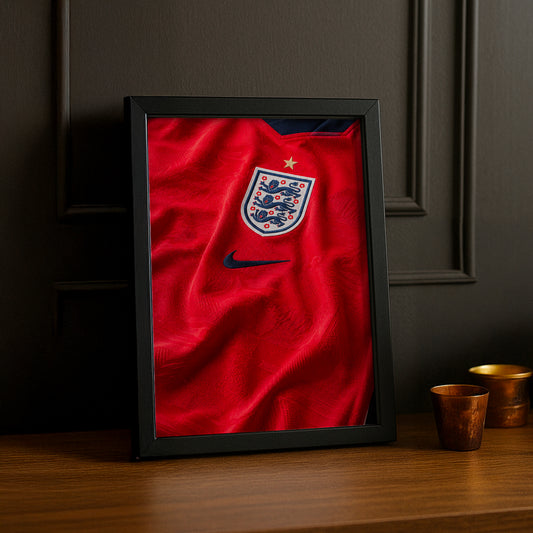 Cadre Photo Maillot Angleterre – Extérieur Coupe du Monde 2026 TonCadre