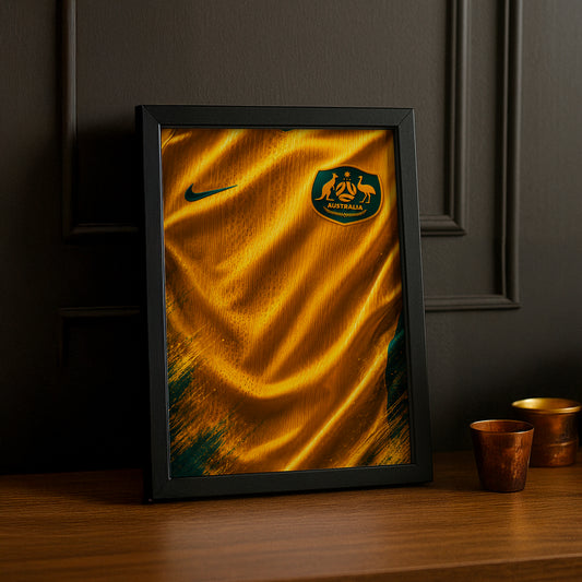 Cadre Photo Maillot Australie – Domicile Coupe du Monde 2026 TonCadre
