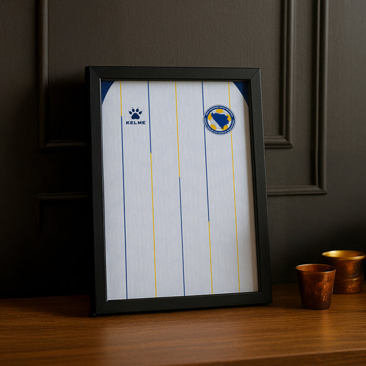 Cadre Photo Maillot Bosnie-Herzégovine – Extérieur Coupe du Monde 2026 TonCadre