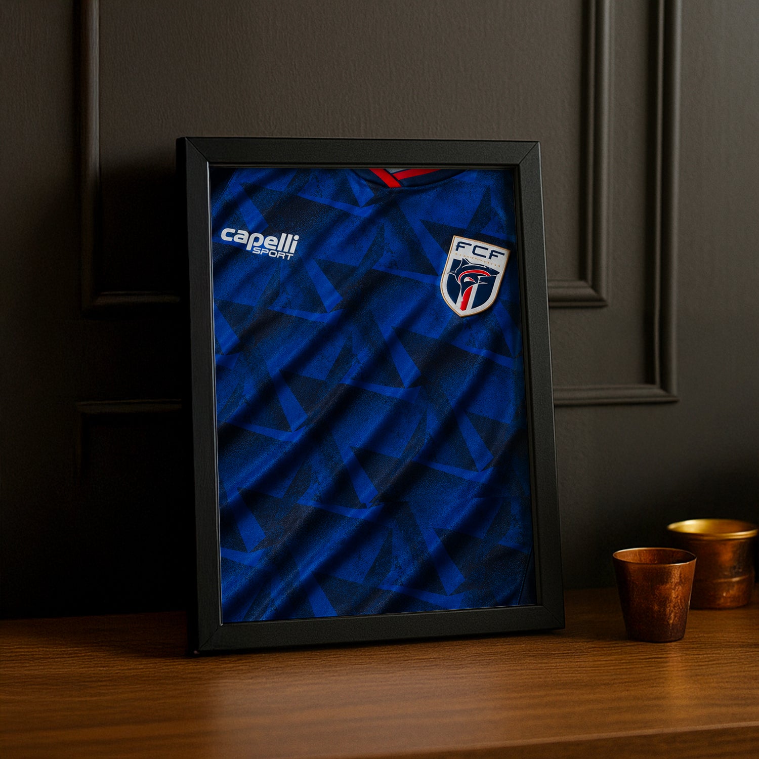 Cadre Photo Maillot Cap-Vert – Domicile Coupe du Monde 2026 TonCadre