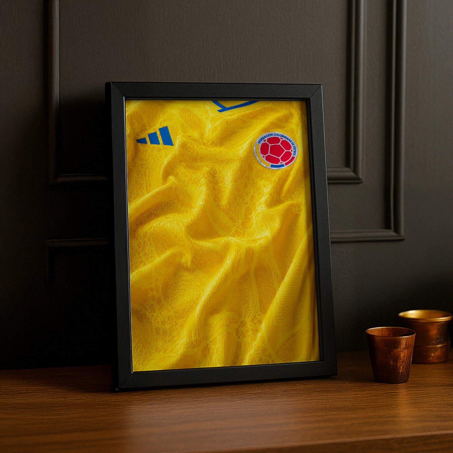 Cadre Photo Maillot Colombie – Domicile Coupe du Monde 2026 TonCadre