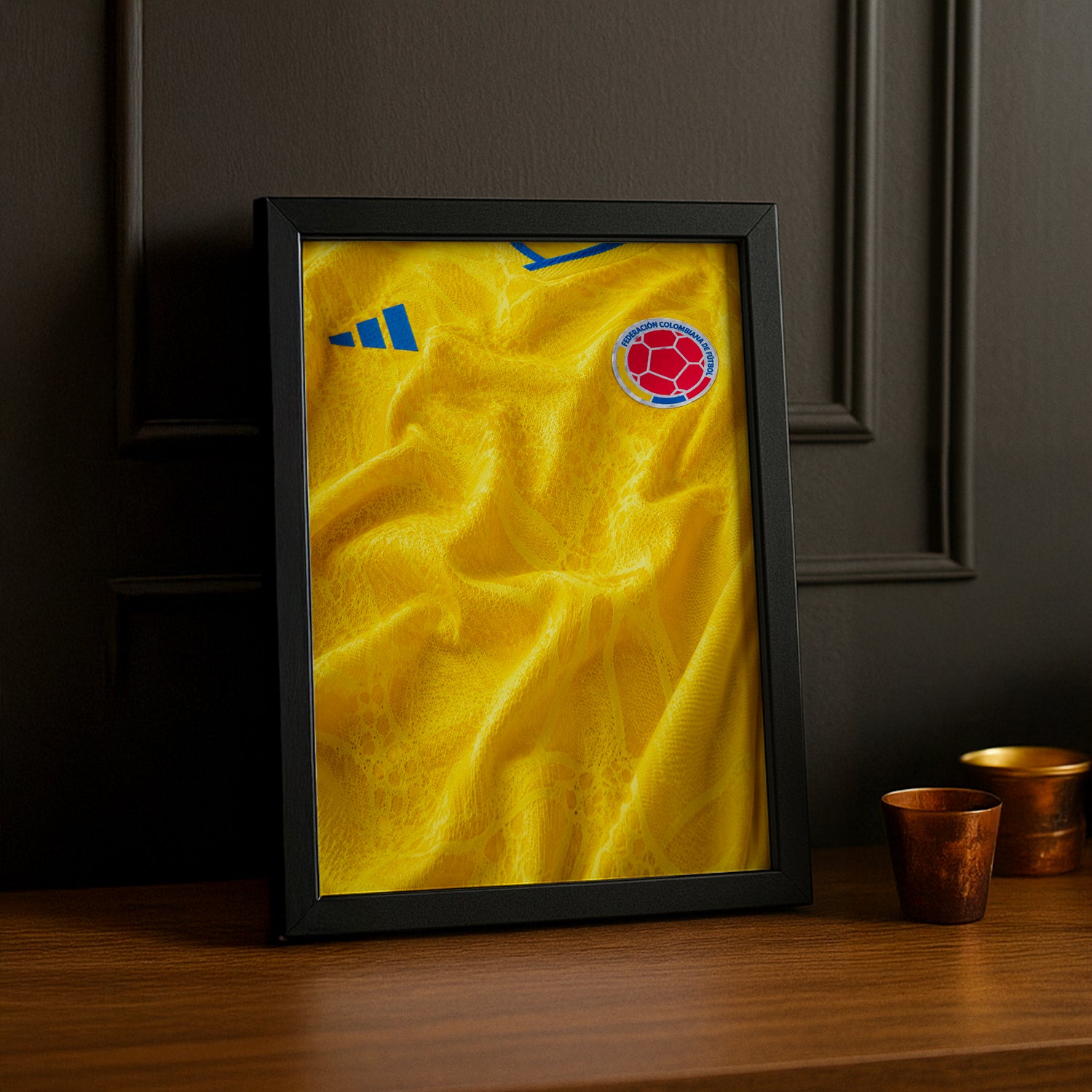 Cadre Photo Maillot Colombie – Domicile Coupe du Monde 2026 TonCadre