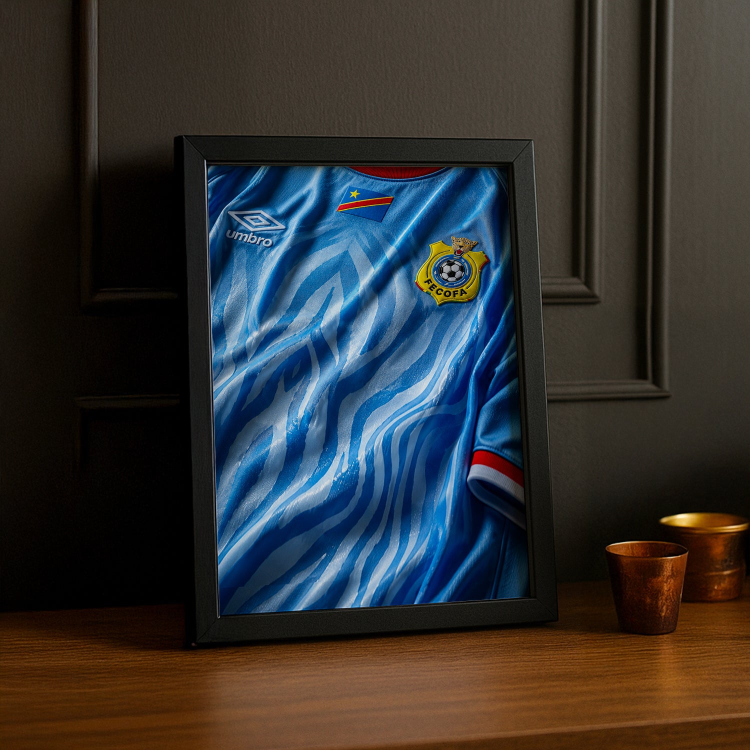 Cadre Photo Maillot Congo – Domicile Coupe du Monde 2026 TonCadre