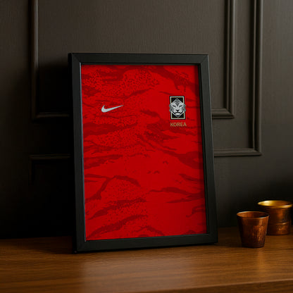 Cadre Photo Maillot Corée du Sud – Domicile Coupe du Monde 2026 TonCadre