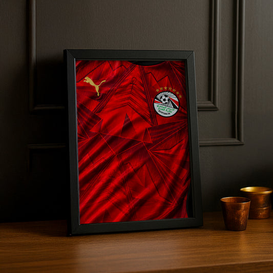 Cadre Photo Maillot Égypte – Domicile Coupe du Monde 2026 TonCadre