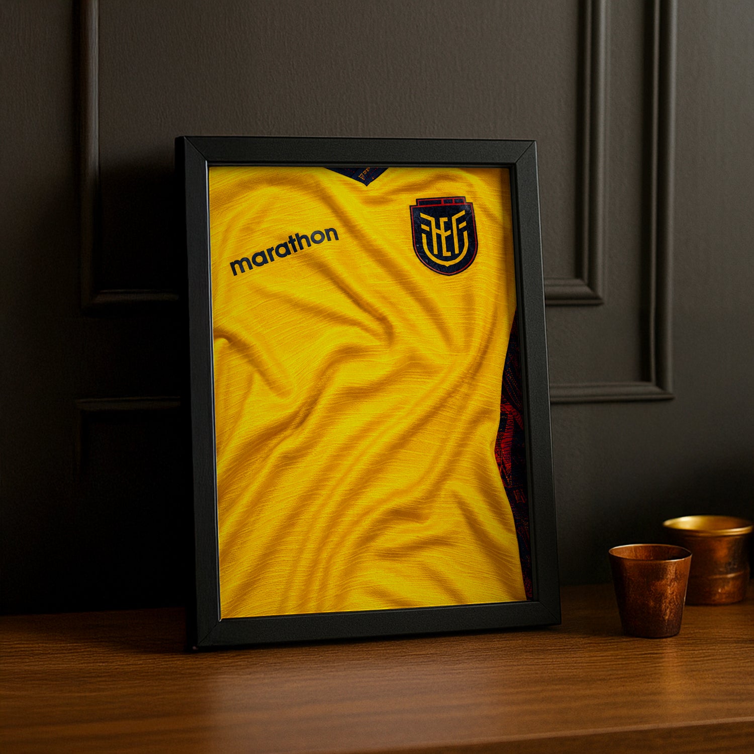 Cadre Photo Maillot Équateur – Domicile Coupe du Monde 2026 TonCadre