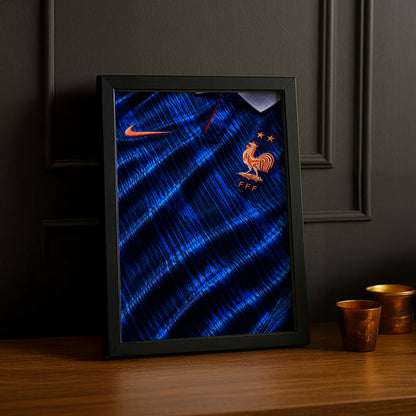 Cadre Photo Maillot France – Domicile Coupe du Monde 2026 TonCadre