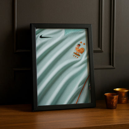 Cadre Photo Maillot France – Extérieur Coupe du Monde 2026 TonCadre