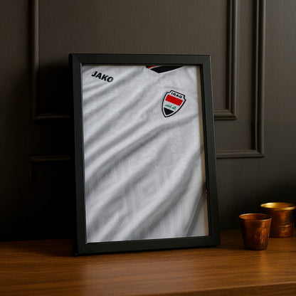 Cadre Photo Maillot Irak – Domicile Coupe du Monde 2026 TonCadre