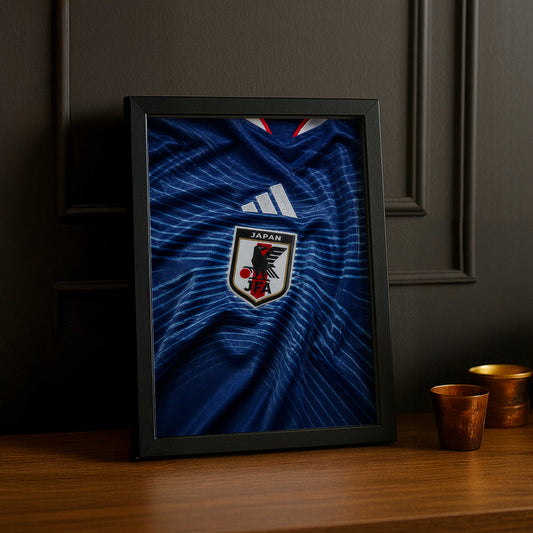 Cadre Photo Maillot Japon – Domicile Coupe du Monde 2026 TonCadre