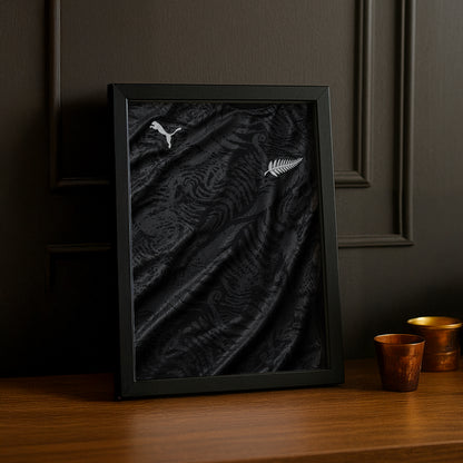Cadre Photo Maillot Nouvelle-Zélande – Domicile Coupe du Monde 2026 TonCadre