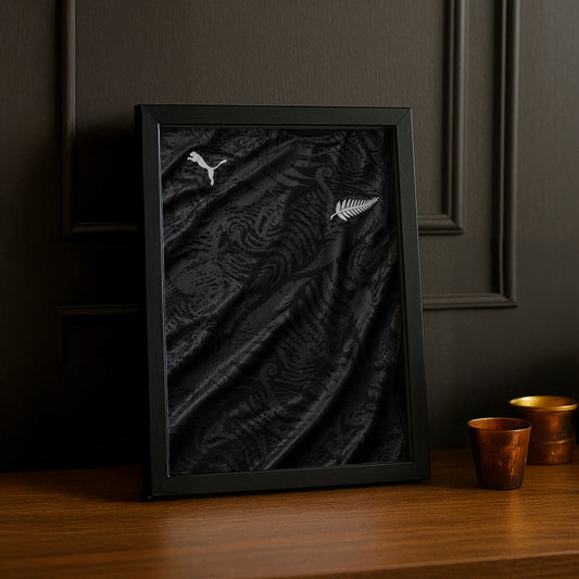 Cadre Photo Maillot Nouvelle-Zélande – Domicile Coupe du Monde 2026 TonCadre