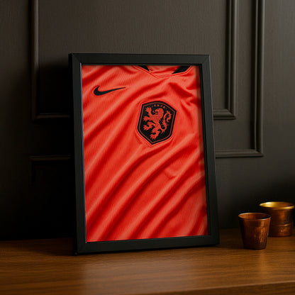 Cadre Photo Maillot Pays-Bas – Domicile Coupe du Monde 2026 TonCadre