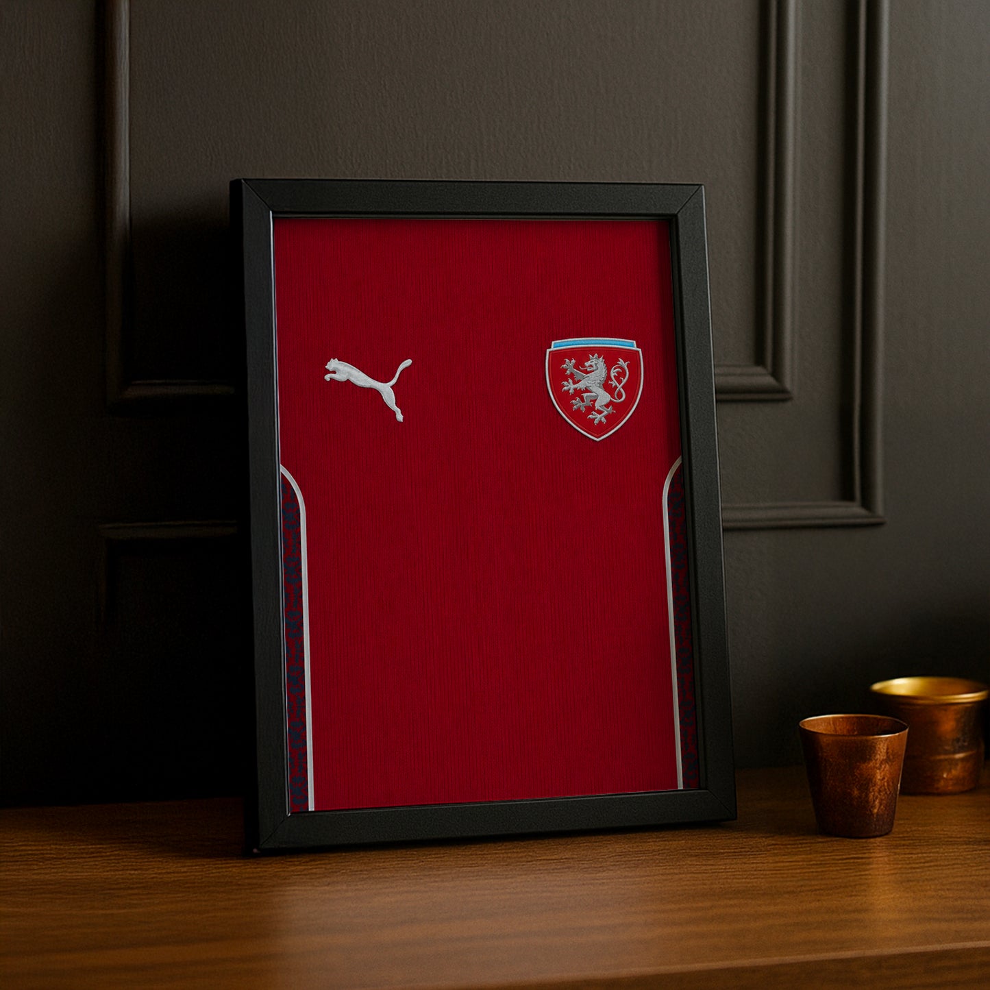 Cadre Photo Maillot République Tchèque – Domicile Coupe du Monde 2026 TonCadre