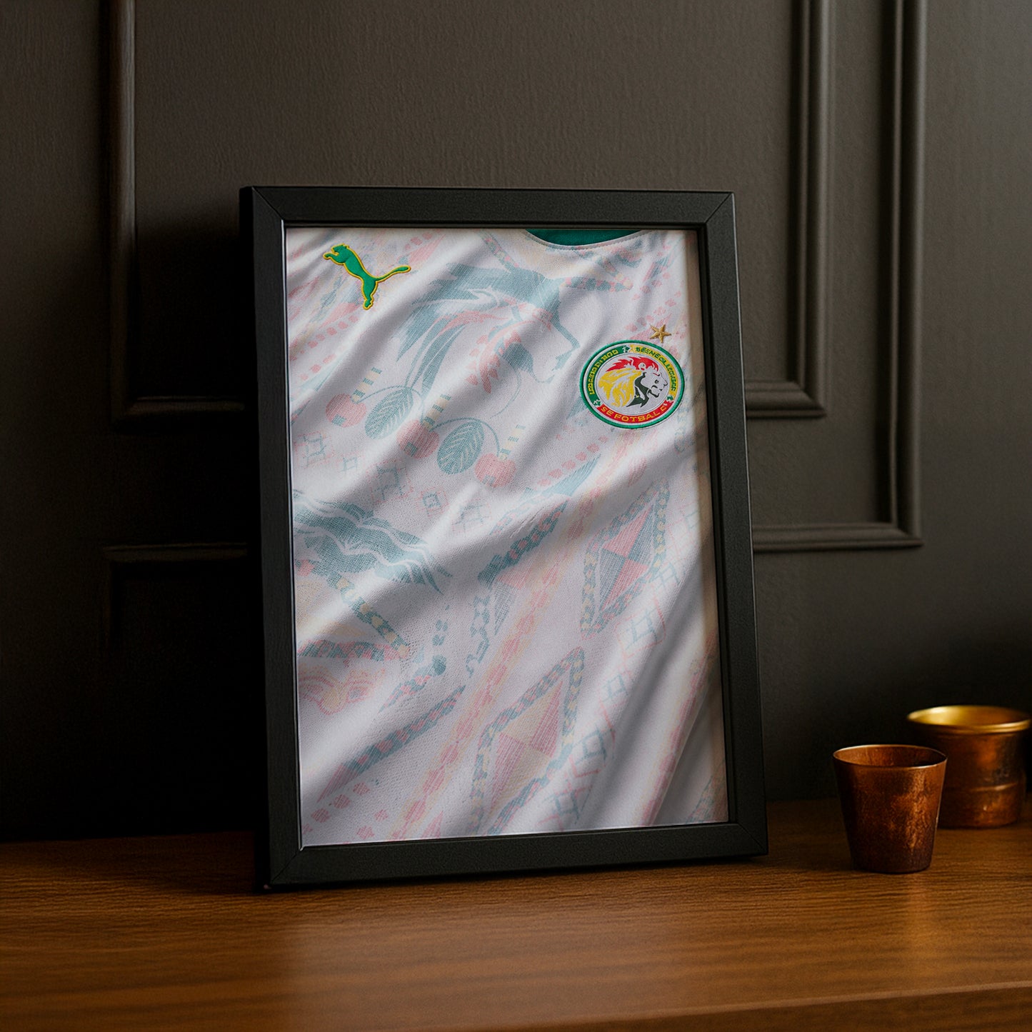 Cadre Photo Maillot Sénégal – Domicile Coupe du Monde 2026 TonCadre