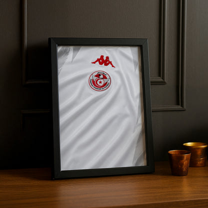 Cadre Photo Maillot Tunisie – Extérieur Coupe du Monde 2026 TonCadre