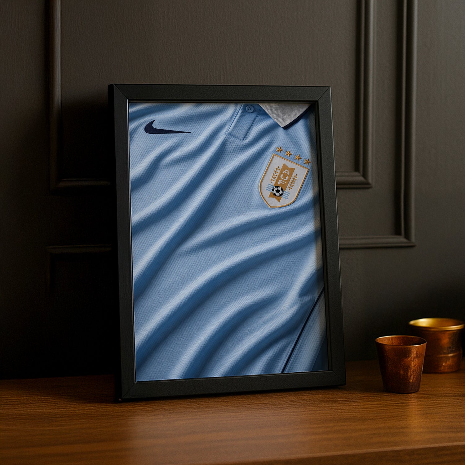 Cadre Photo Maillot Uruguay – Domicile Coupe du Monde 2026 TonCadre