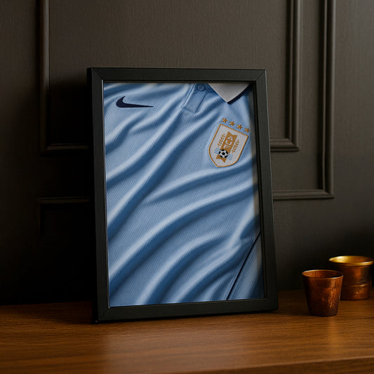 Cadre Photo Maillot Uruguay – Domicile Coupe du Monde 2026 TonCadre