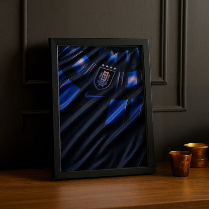 Cadre Photo Maillot Uruguay – Extérieur Coupe du Monde 2026 TonCadre