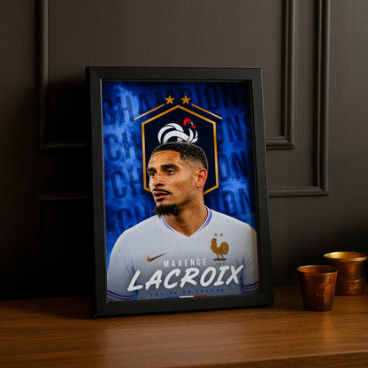 Cadre Photo Maxence Lacroix – Équipe de France TonCadre