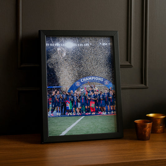 Cadre Photo PSG – Célébration Officielle Champions League Final 2026 | Toute l'Équipe TonCadre